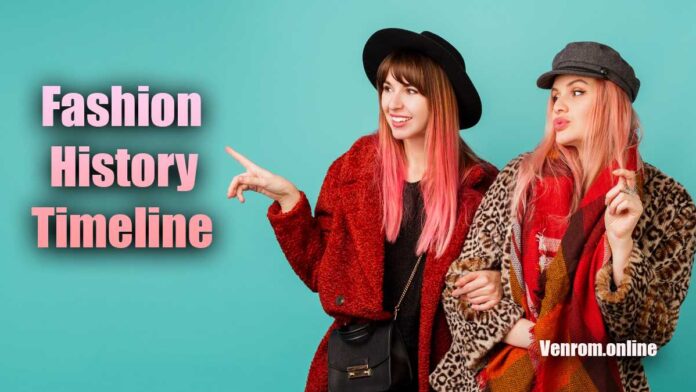 fashion history timeline